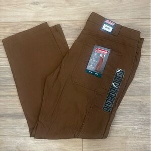 NWT Men’s Coleman Brown Utility Pants- 40x32